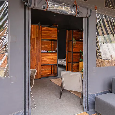 Glampinglodge Jasmijn Met Prive Hottub *