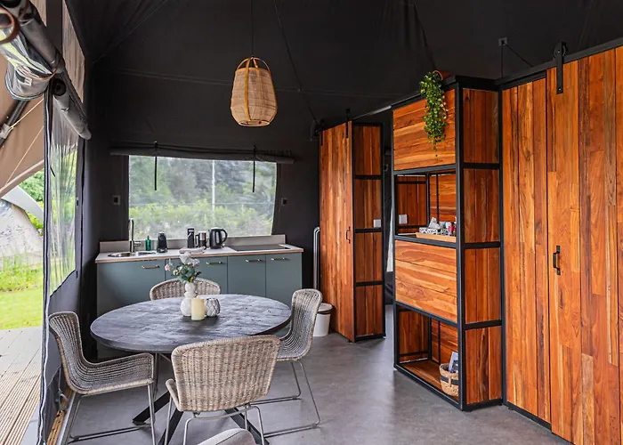 Lüks kamp alanı Glampinglodge Jasmijn *