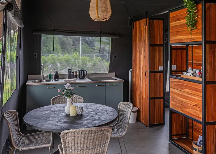 Lüks kamp alanı Glampinglodge Jasmijn *